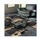 Ruby Black Moth Resistant Rug