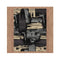 Ruby Black Moth Resistant Rug