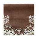 Ruby Brown Hallway Runner Non Shedding Rug