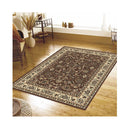 Ruby Brown Machine Knotted Rug