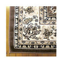 Ruby Brown Machine Knotted Rug