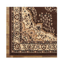 Ruby Brown Non Shedding Rug