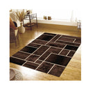 Ruby Brown Stain Resistant Rug