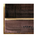 Ruby Brown Stain Resistant Rug