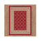 Ruby Red Hallway Runner Machine Knotted Rug