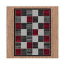 Ruby Red Stain Resistant Rug