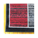 Ruby Red Stain Resistant Rug