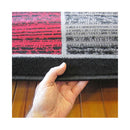 Ruby Red Stain Resistant Rug