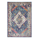 Delicate Navy Multi Oriental Rug