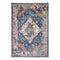 Delicate Navy Multi Oriental Rug