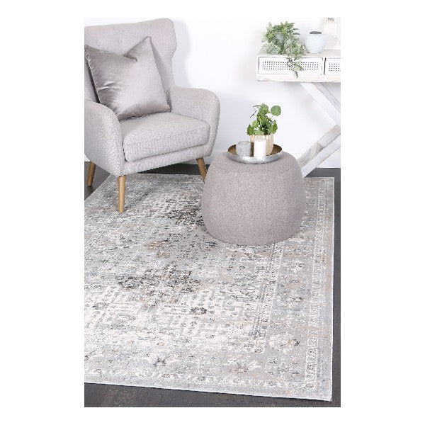 Expressions Grey Oriental Rug