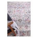 Delicate Multi Grey Traditional Rug
