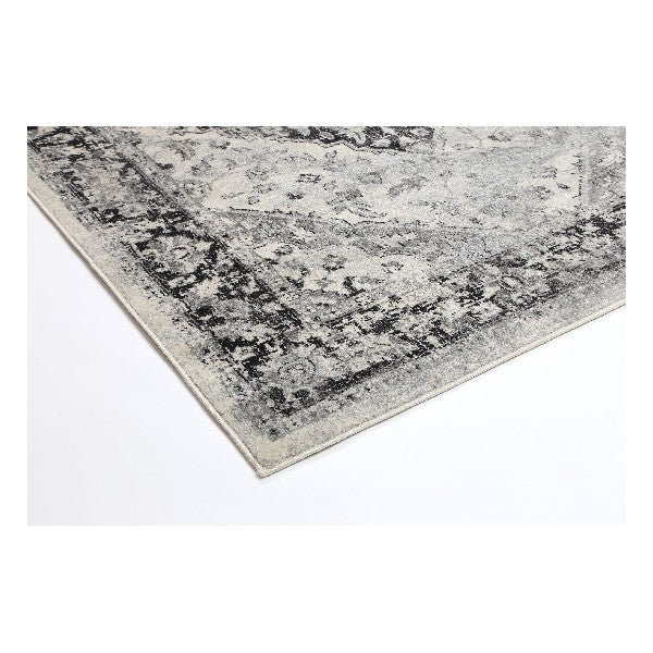 Delicate Grey Traditional Rug
