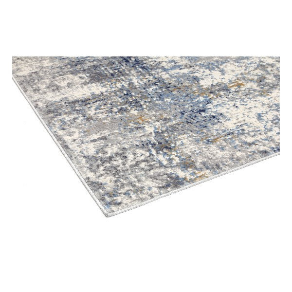 Expressions Navy Blue Modern Rug