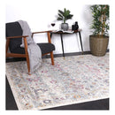 Delicate Multi Grey Traditional Rug