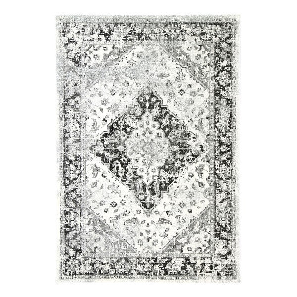 Delicate Grey Traditional Rug