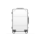 Runmi 90 Points Metal Suitcase 20 Inches Silver