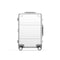 Runmi 90 Points Metal Suitcase 20 Inches Silver