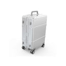 Runmi 90 Points Metal Suitcase 20 Inches Silver