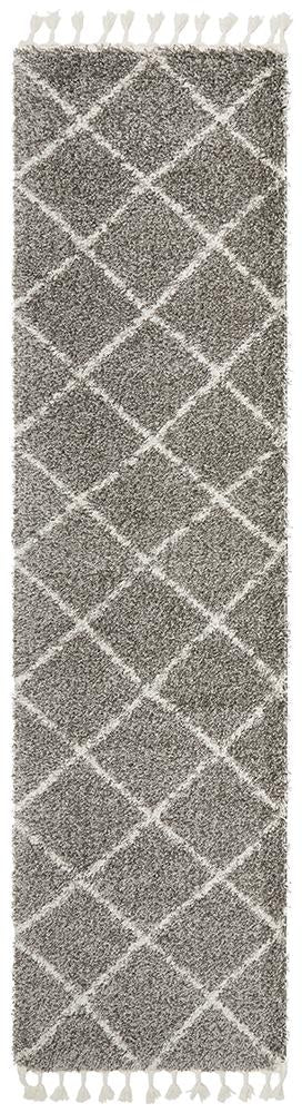 Saffron Elmas Grey Rug