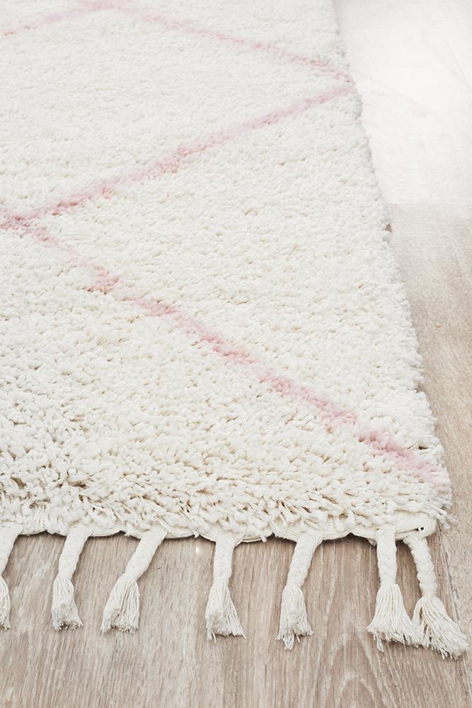 Saffron Elmas Pink Rug
