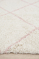 Saffron Elmas Pink Rug