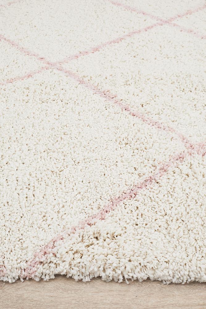 Saffron Elmas Pink Rug