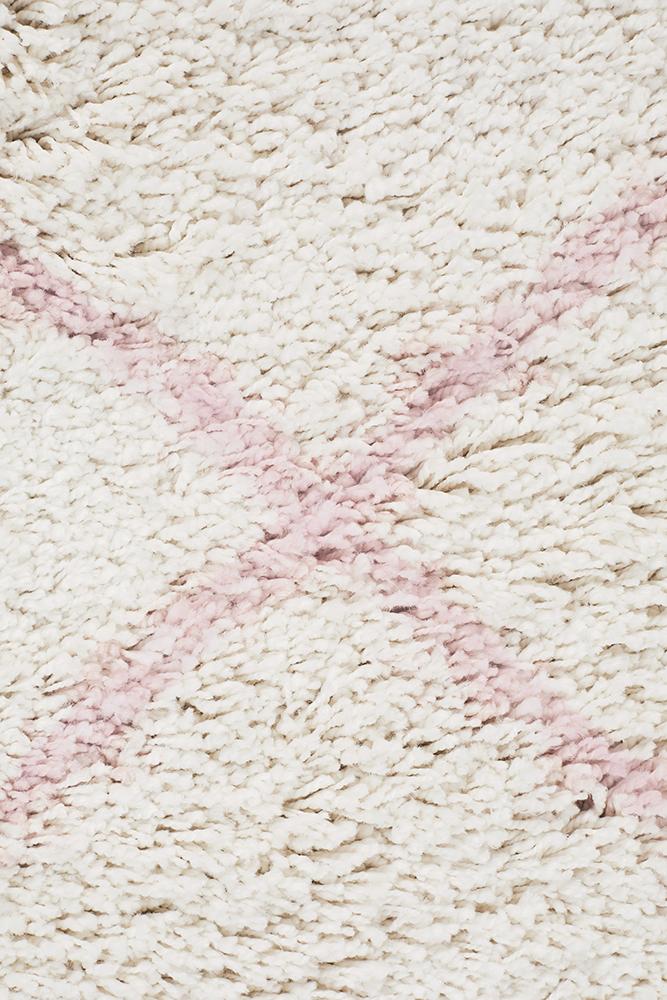 Saffron Elmas Pink Rug