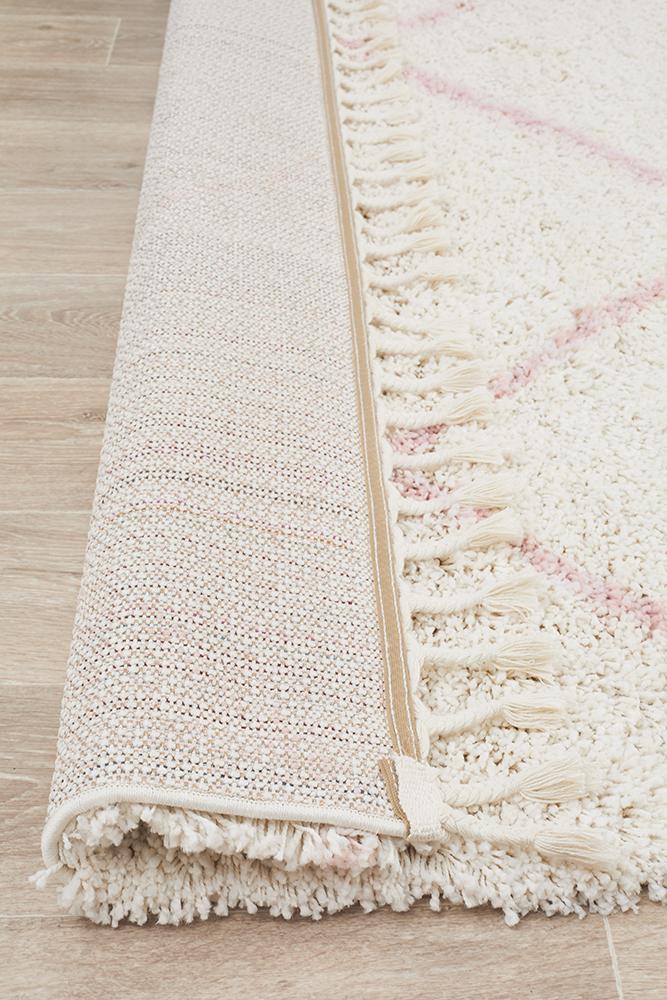 Saffron Elmas Pink Rug