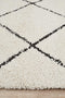Saffron Elmas White Rug