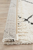 Saffron Elmas White Rug