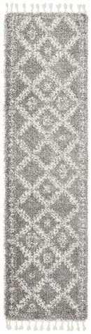 Saffron Meydan Silver Rug