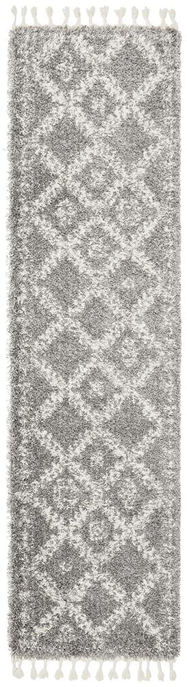 Saffron Meydan Silver Rug