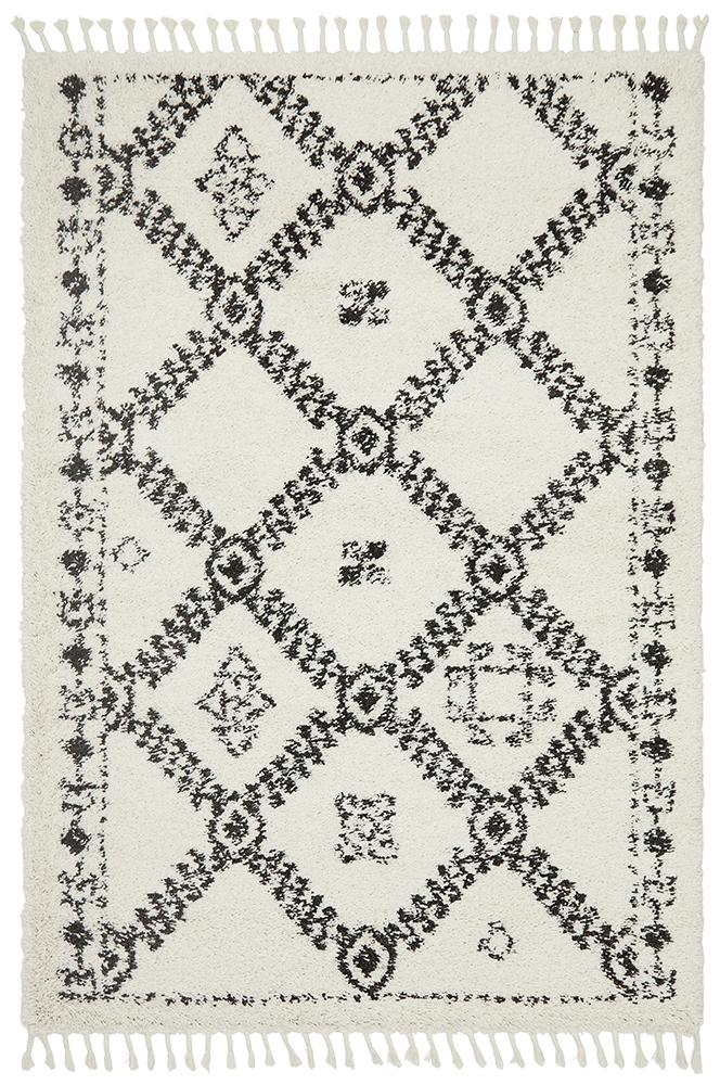 Saffron Meydan White Rug