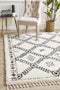 Saffron Meydan White Rug