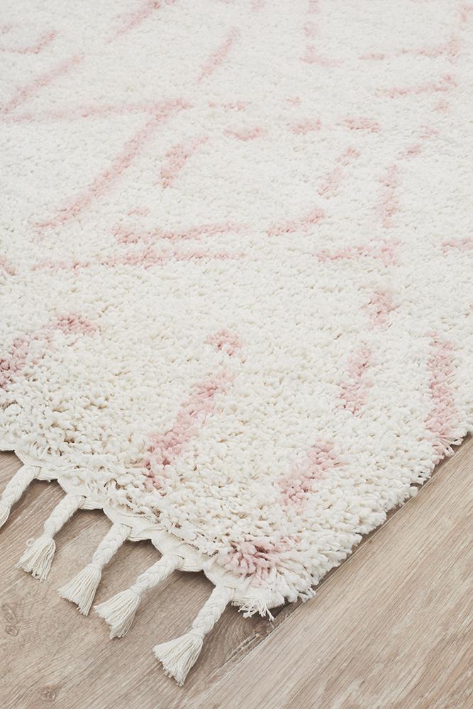 Saffron Eskiz Pink Rug