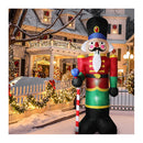 Inflatable Christmas Decorations Nutcracker Led Lights