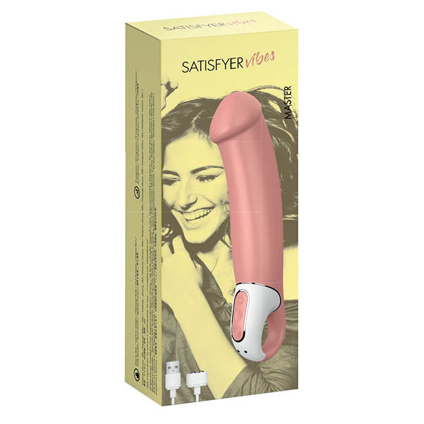 17 Cm Satisfyer Vibes Master Pink Usb Rechargeable Vibrator