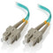 Alogic 10M Sc Sc 40G 100G Multimode Duplex Lszh Fibre Cable 50 125 Om4