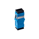 Sc Os1 Os2 Singlemode Through Coupler Flangeless Simplex Blue