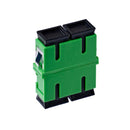 Sc Apc Os1 Os2 Singlemode Through Coupler Flangeless Duplex Green
