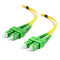 ALOGIC 3m SCA-SCA Single Mode Duplex LSZH Fibre Cable 09/125 OS2