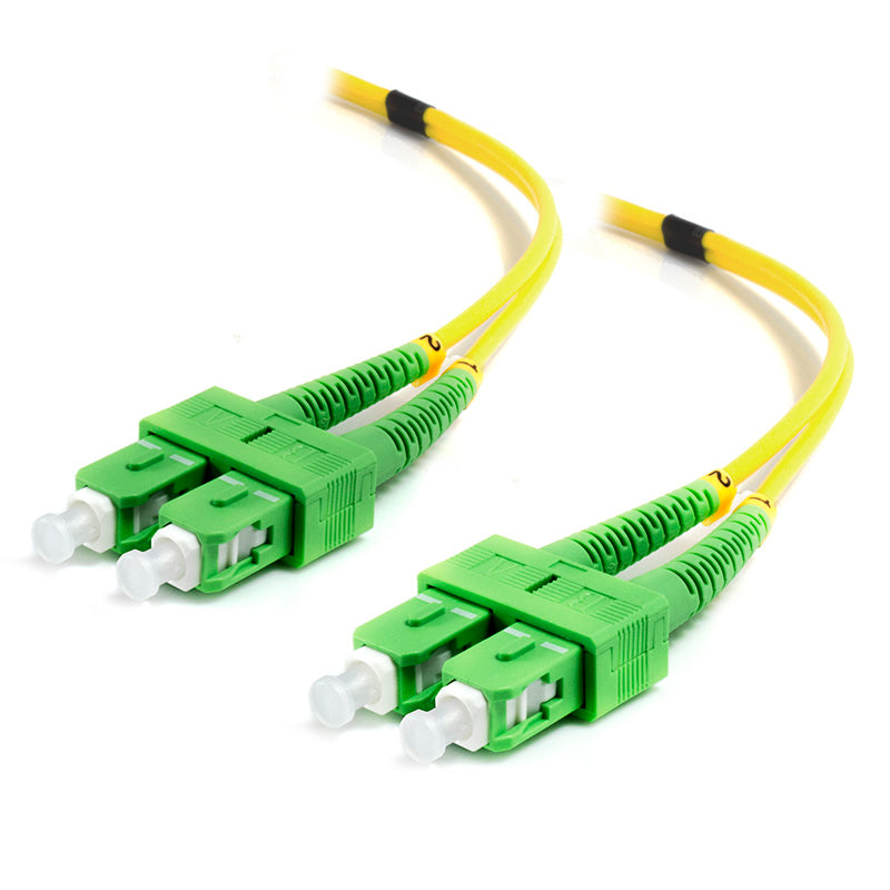 ALOGIC 3m SCA-SCA Single Mode Duplex LSZH Fibre Cable 09/125 OS2