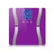 Soga Digital Body Fat Scale Wt Gym Glass Water Lcd Electronic Purple