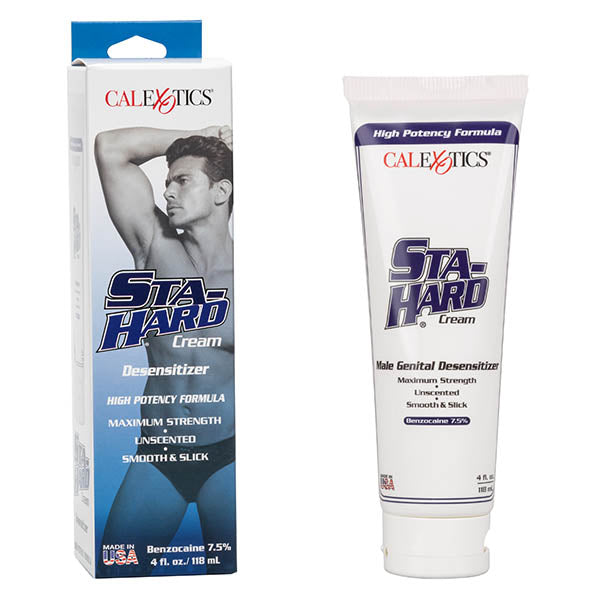 Sta-Hard Cream - Male Desensitising Gel - 118 ml (4 oz) Tube