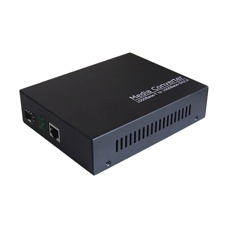 Serveredge Multi Mode LC to Single Mode LC Duplex Gigabit Media Converter 850nm/1310nm  - 10/100/1000 SFP Type LC Connector -550m/20Km