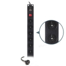 Serveredge Basic 2M Vertical 12 Port Pdu 12 3 Pin Aus Gpo Output