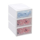Storage Drawers Set Organiser Box Chest Drawer Plastic Stackable