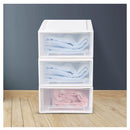 Storage Drawers Set Organiser Box Chest Drawer Plastic Stackable