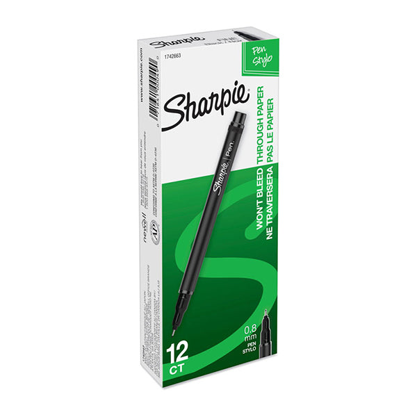 Sharpie Fineliner Pen Box Of 12